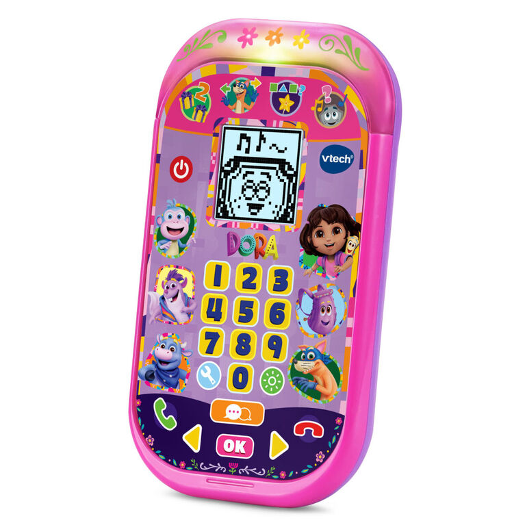 VTech Dora Adventure Calls Learning Phone - English Edition