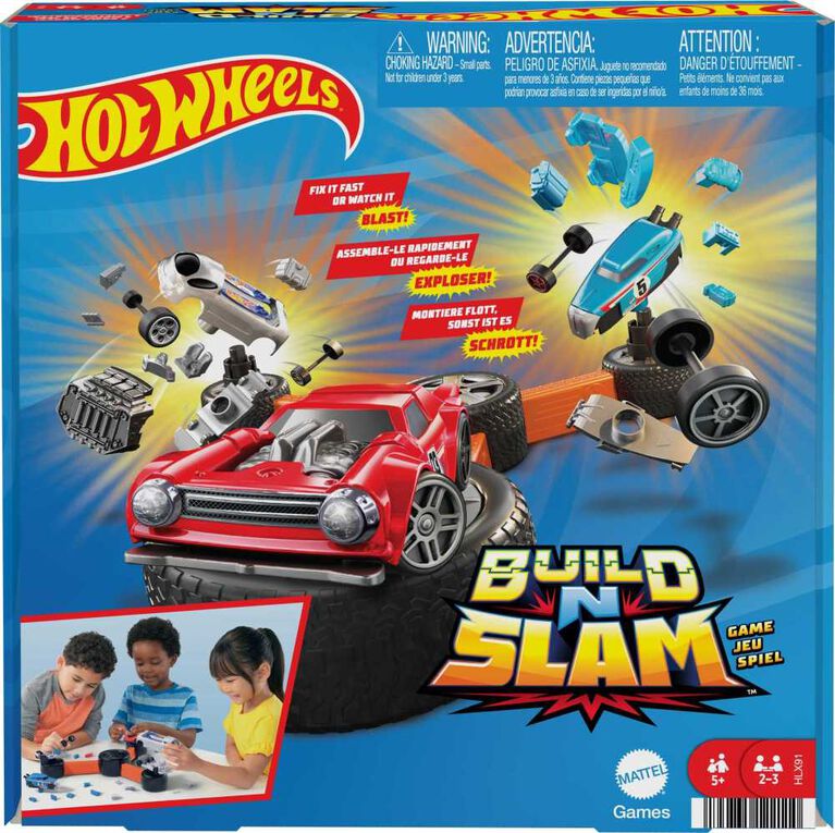 Hot Wheels Jeu L'As de l'Assemblage