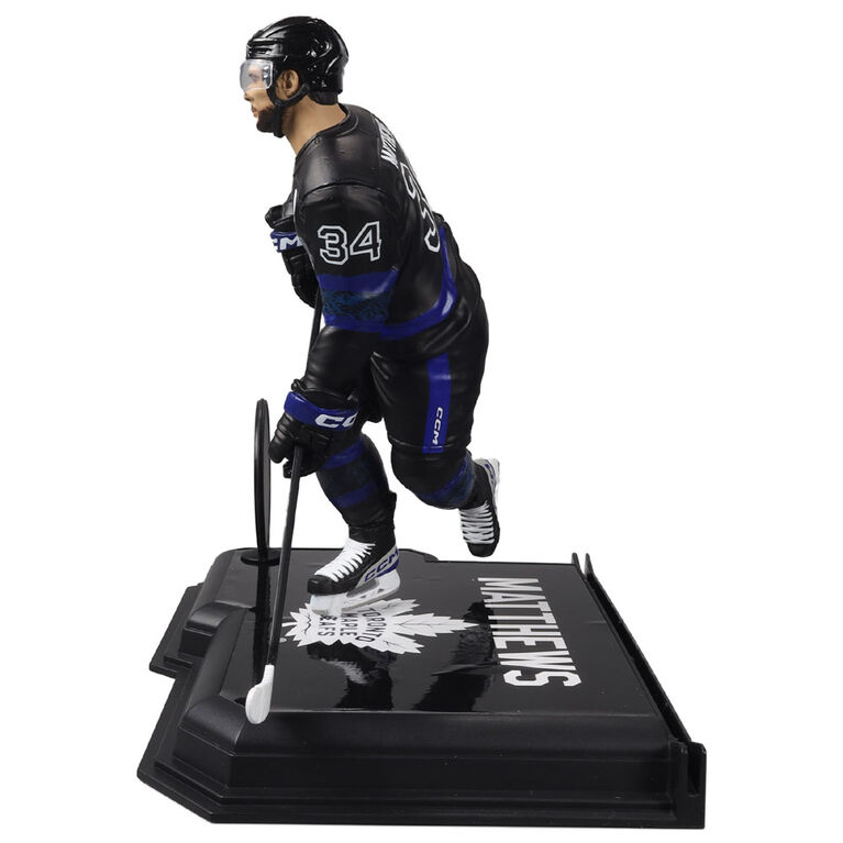 McFarlane's SportsPicks-NHL 7"Posed Fig - Auston Matthews (Toronto Maple Leafs) Gold Label