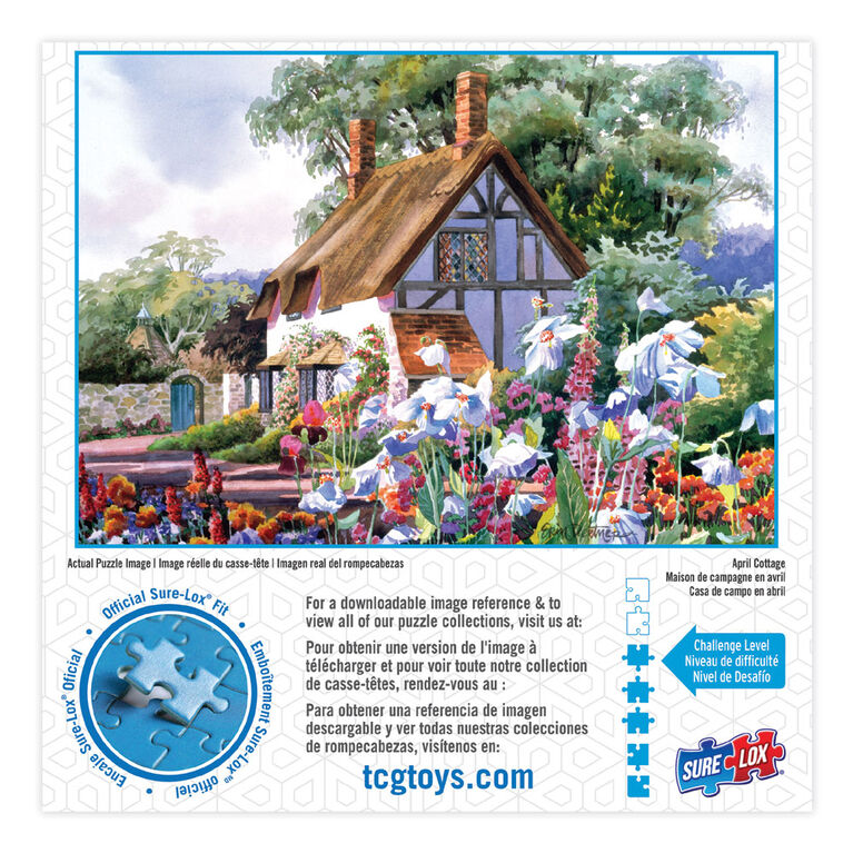 Sure-Lox Manors & Cottages Assorted 1000 Piece Puzzles