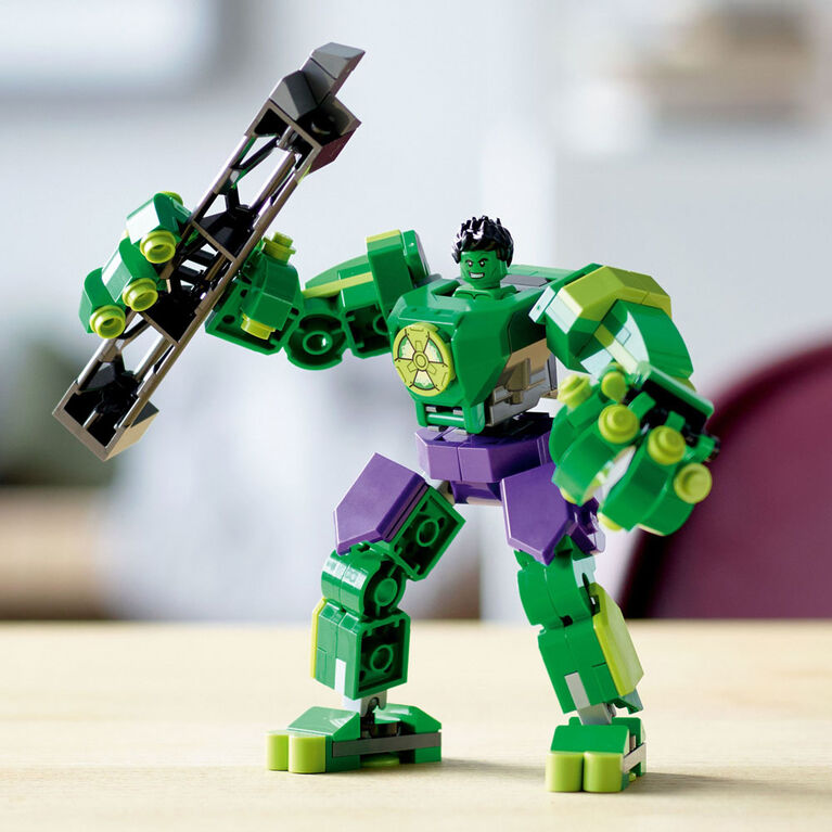 LEGO Marvel Hulk Mech Armor 76241 Building Toy Set (138 Pieces)