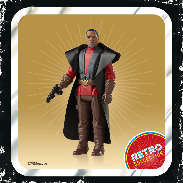 Star Wars Retro Collection Greef Karga Toy 3.75-Inch-Scale The Mandalorian Action Figure