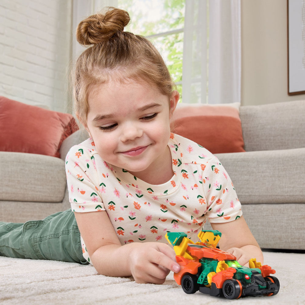 VTech Switch & Go Boost Flex le T-Rex + Voiture Racer - Édition anglaise
