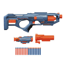 Nerf Elite 2.0, blaster motorisé Phoenix CS-6, 12 fléchettes Nerf, chargeur  6 fléchettes, viseur, rails tactiques, points de fixation