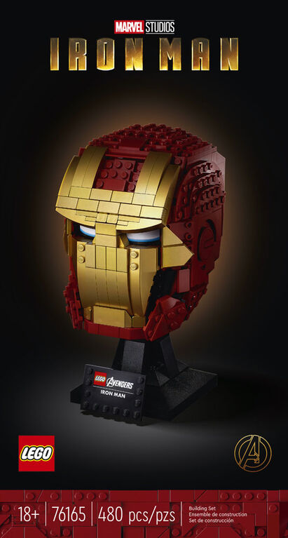 LEGO Super Heroes Iron Man Helmet 76165 (480 pieces)