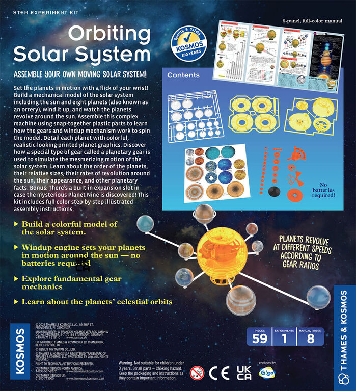 Thames & Kosmos Orbiting Solar System - English Edition