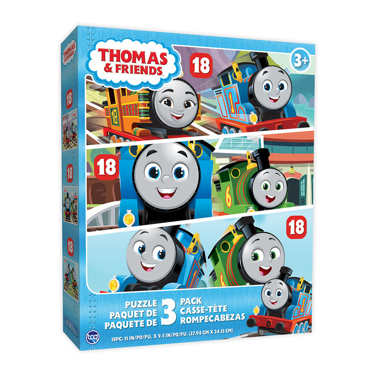 The Canadian Group - 3 in 1 Thomas and Friends Puzzles