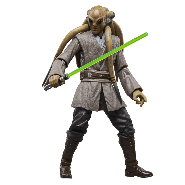 Star Wars The Black Series Kit Fisto, Star Wars: Revenge of the Sith 20th Anniversary Collectible 6 Inch Action Figure