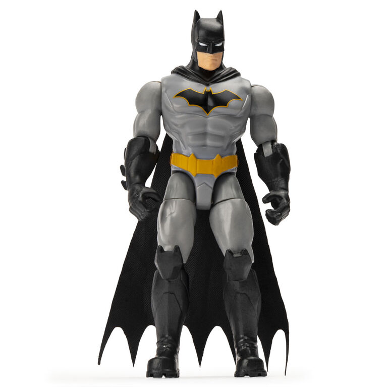 BATMAN, 4-Inch Rebirth BATMAN Action Figure with 3 Mystery Accessories, Mission 2