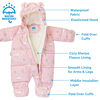Baby Snowsuit | Pink Forest - XL (18-24m)