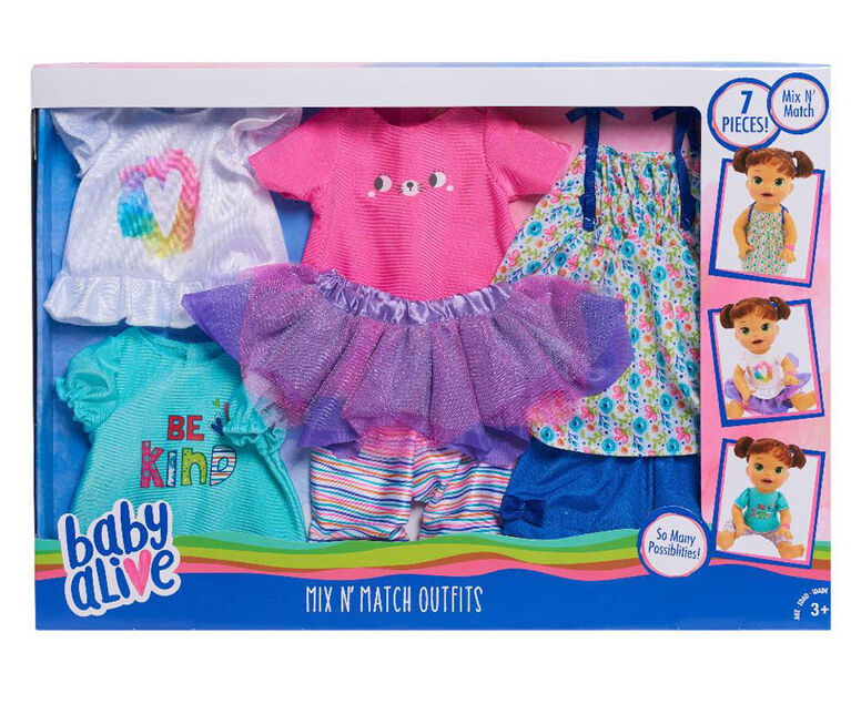 Baby Alive Mix 'n Match Fashion Set