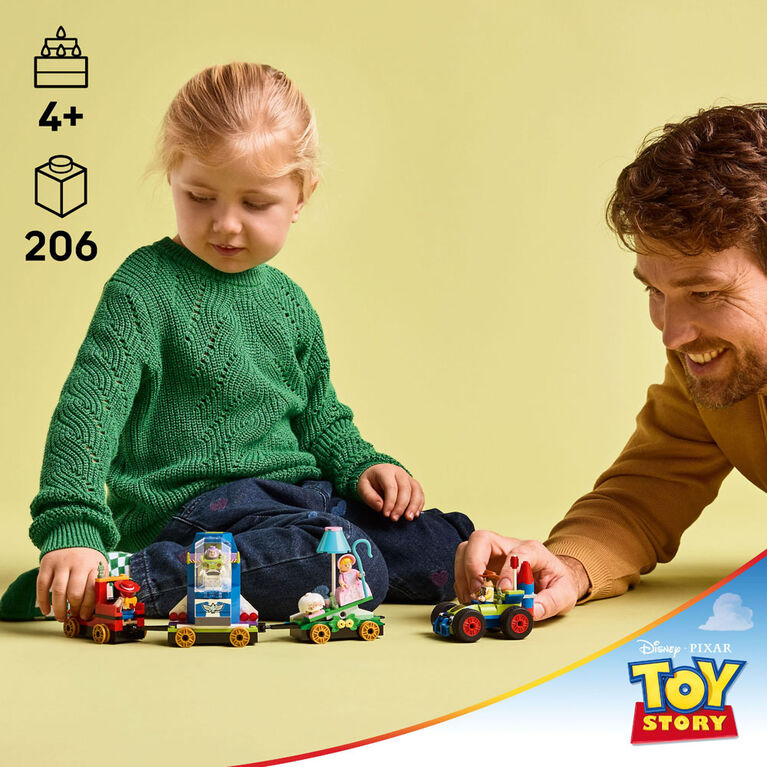 LEGO Disney and Pixar's Toy Story Celebration Train & RC Car Toddler Toy for Preschoolers - 43264