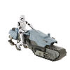 Star Wars Galaxy of Adventure - Figurine de pilote du Premier Ordre et véhicule Treadspeeder