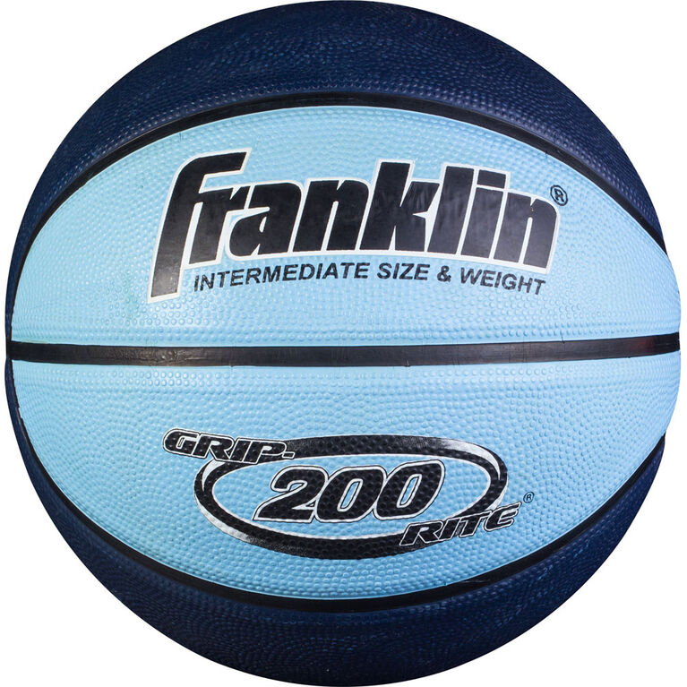 Mini-ballon de bsket Franklin Sports - bleu et noir