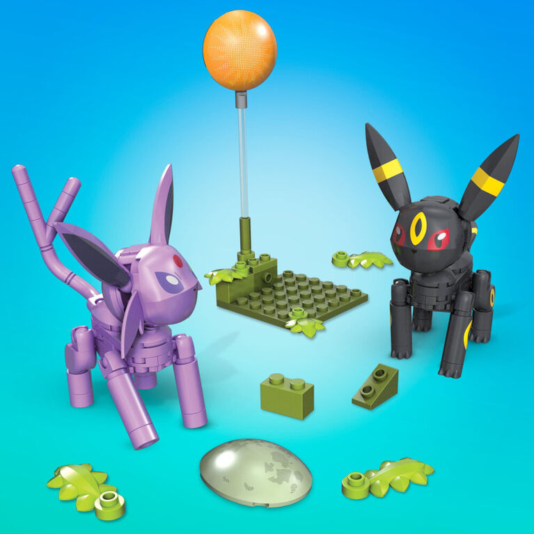 Mega Construx Pokémon Umbreon and Espeon