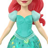 Disney Princess Ariel Posable Small Doll in Shiny Outfit with Removable Skirt, Inspired by Movie