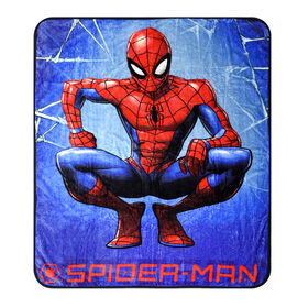 Spider-Man Kids Fleece Throw Blanket (50x60")