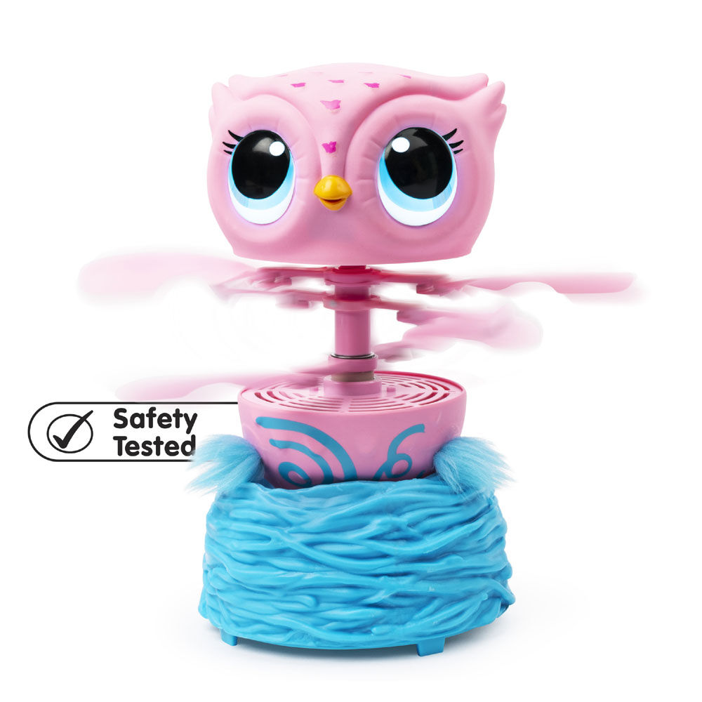 pink owl toy