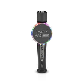 PARTYMACHINE MIC W/BLUTOOTH&VOICE CHANGE