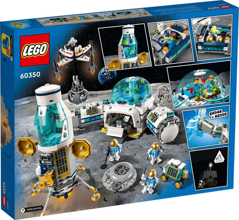 LEGO City Lunar Research Base 60350 Building Kit (786 Pieces)