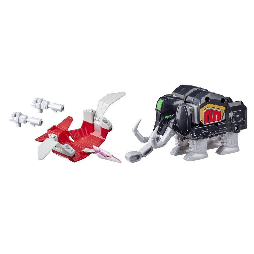 mighty morphin power rangers dino zords set of 5 figures