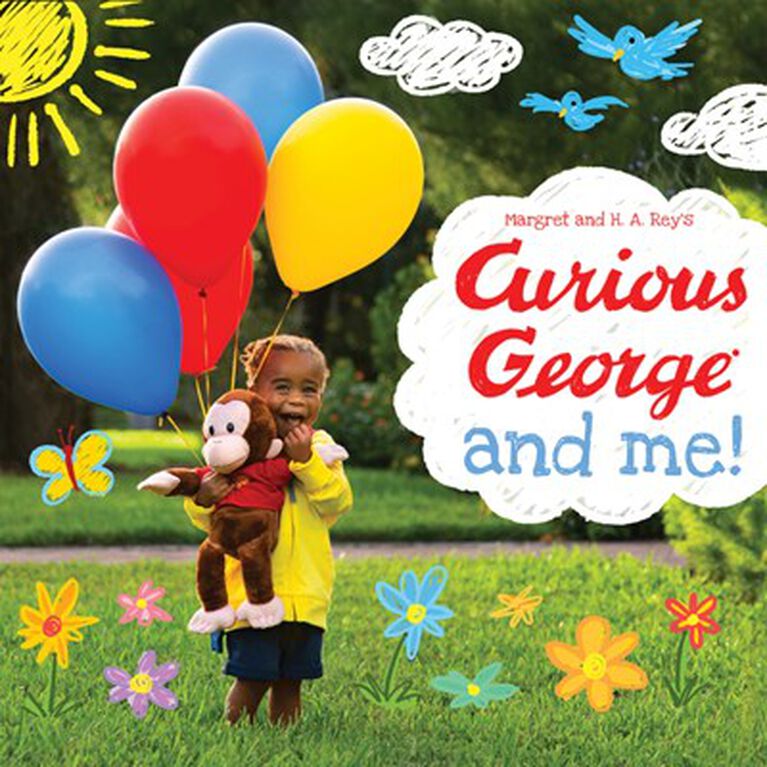 Curious George and Me Padded Board Book - English Edition
