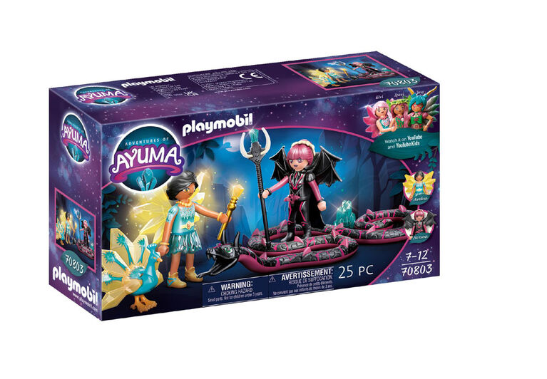 Playmobil - Crystal and Night Fairy with Spirit Animals