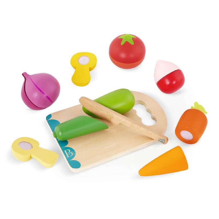 Légumes en bois, Légumes Chop 'n' Play, B. toys