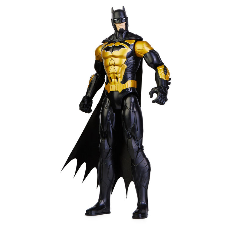 Batman, Figurine articulée Attack Tech Batman de 30 cm (costume noir)