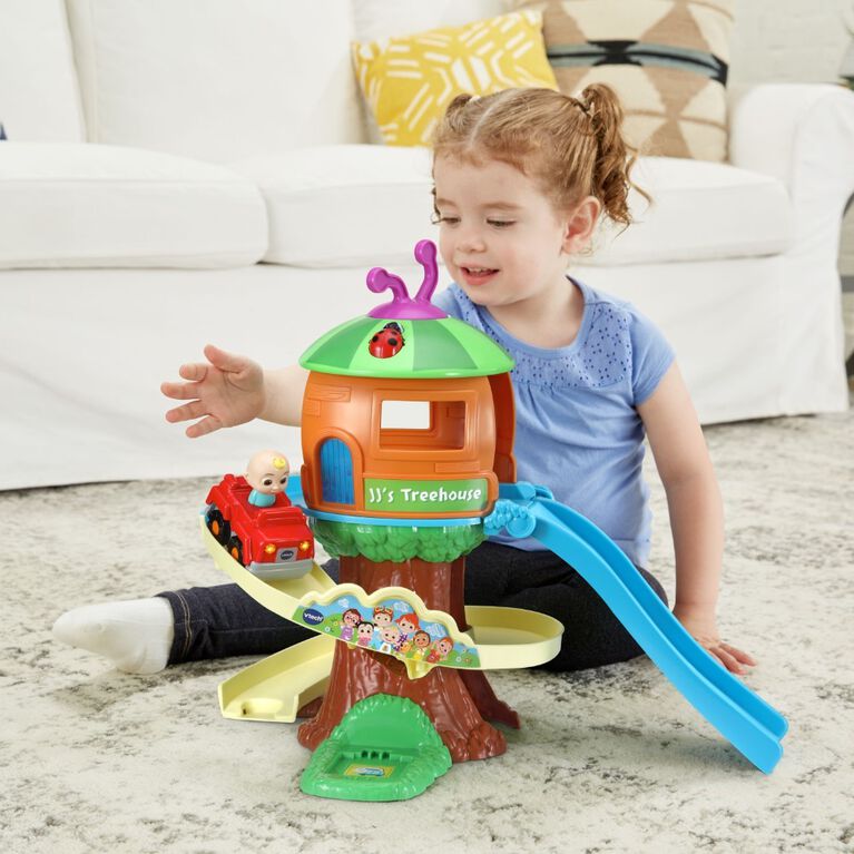 VTech CoComelon Go! Go! Smart Wheels Treehouse Track Set - Édition anglaise