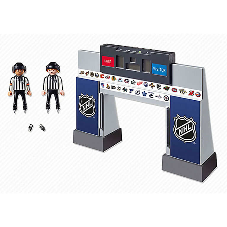 Playmobil - LNH Arbitres et tableau d'affichage (9016)