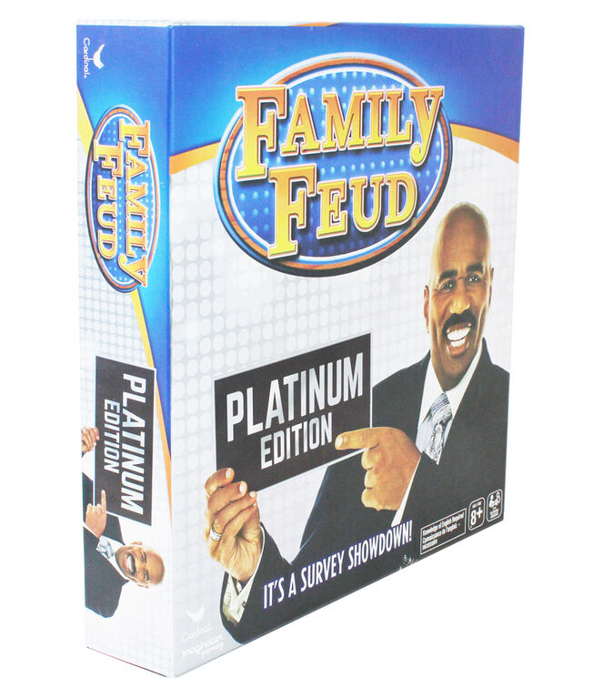 Steve Harvey Family Feud, Platinum Edition Family Party Game - English Edition