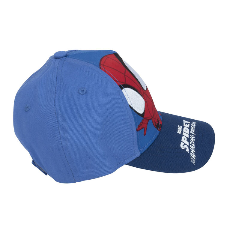 Marvel Casquette De Baseball, Jeune Enfant, Spidey Et Ses Amis Extraordinaires Bleu/Rouge