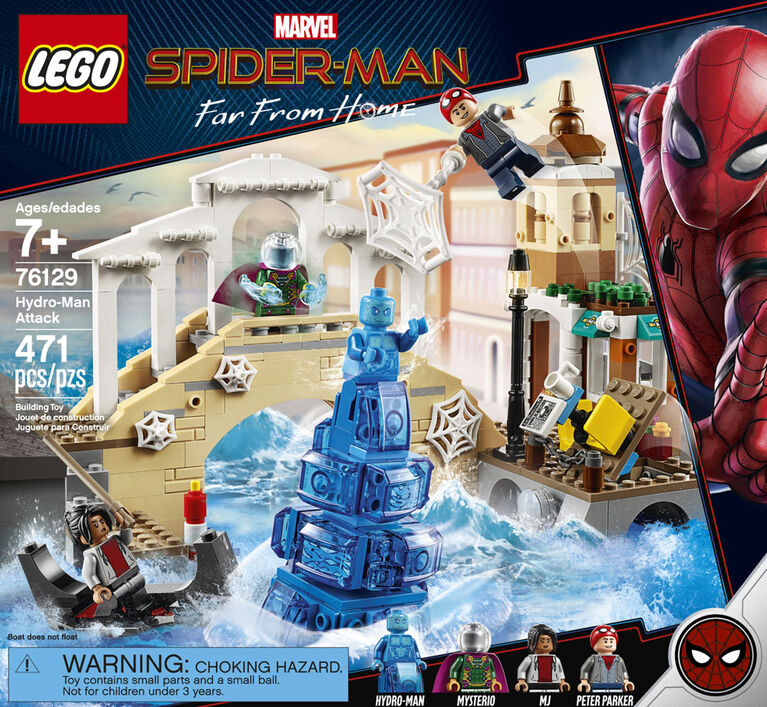 Lego Super Heroes Marvel Hydro Man Attack 76129 Toys R Us Canada