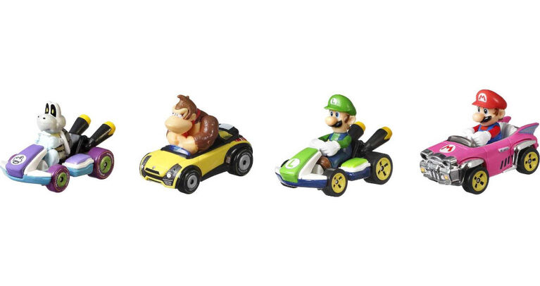 Hot Wheels Mario Kart 4-Pack