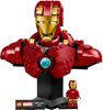 LEGO Marvel Iron Man MK4 Bust Building Kit - Includes Minifigure - Collectible for Adults, 18+ - 76327