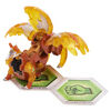 Bakugan Evolutions, Blitz Fox (Gold), Platinum Series True Metal Bakugan, 2 BakuCores and Character Card