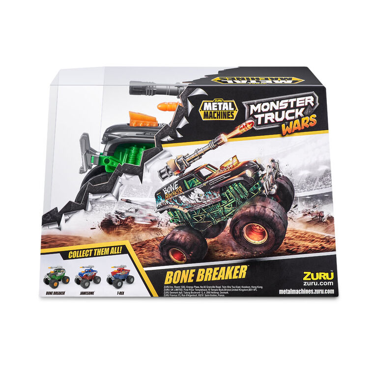 Zuru Metal Machines Monster Truck Wars Bone Breaker