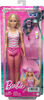 Blonde Barbie Doll with Swimsuit and Beach-Themed Accessories