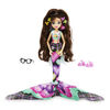 Mermaid High, Spring Break Raynea Mermaid Doll and Accessories with Removable Tail and Color Change Hair Streak