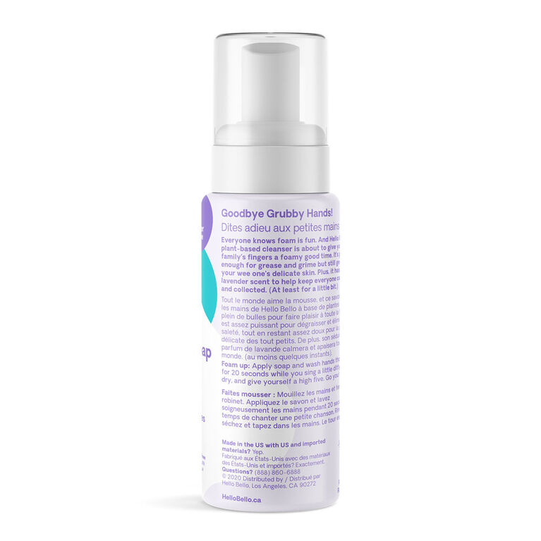 Hello Bello Foaming Lavender Hand Soap