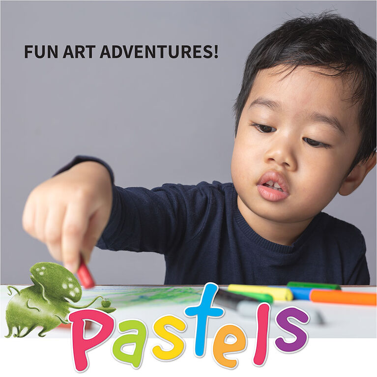 SpiceBox Children's Art Kits Petit Picasso Pastels - English Edition