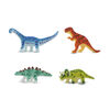 Tapis de dinosaure de terrain de jeu préhistorique - les motifs peuvent varier