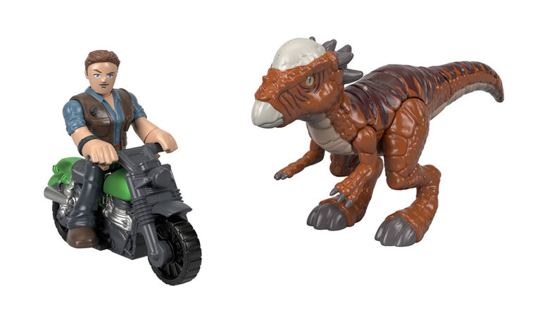 Fisher Price Imaginext Jurassic World Stygimoloch Owen Toys R Us Canada The concept design for this piece came from a photo in the jurassic world periodical from entertainment weekly.