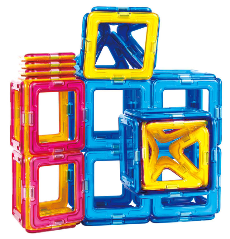 Magformers Basic Rainbow 50 Piece Set - English Edition