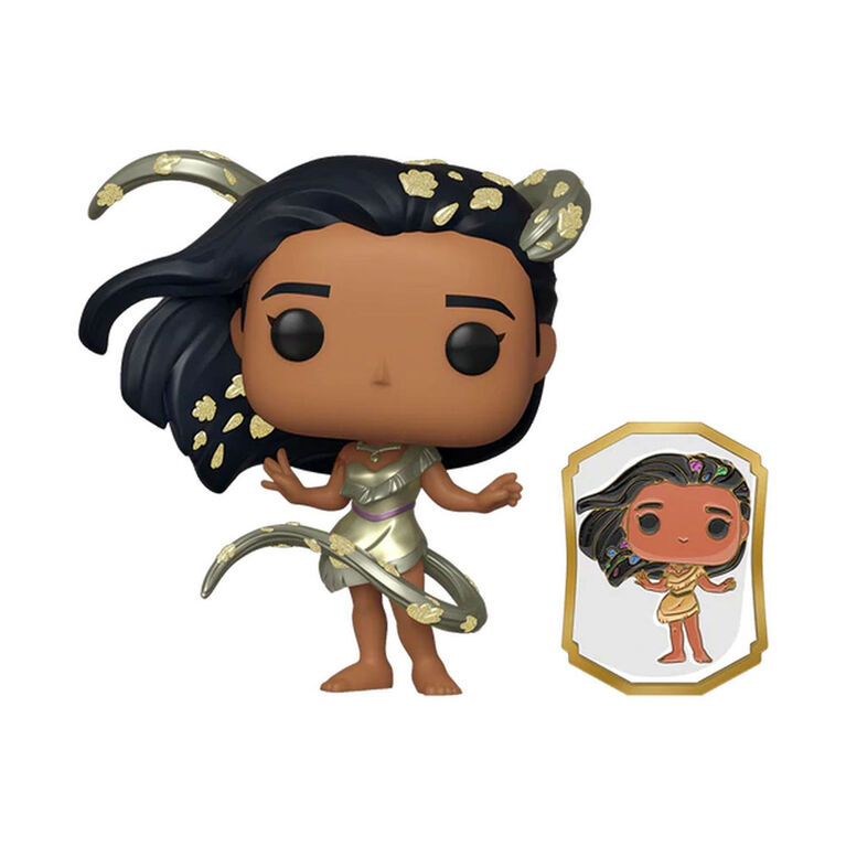 Badge émaillé Pocahontas par Funko Pop! Disney - Notre exclusivité