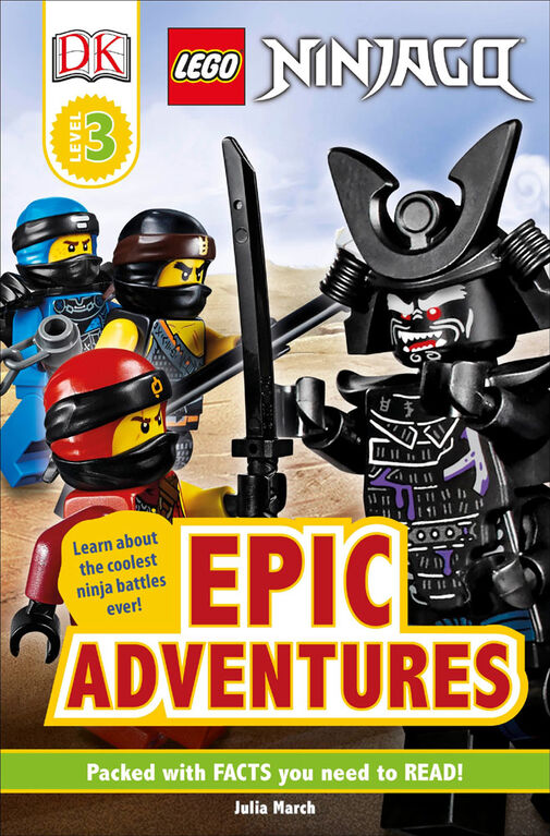 DK Readers Level 3: LEGO NINJAGO: Epic Adventures - English Edition