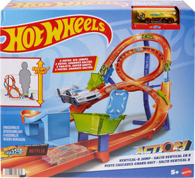 Hot Wheels- Coffret piste - Saut en 8 vertical