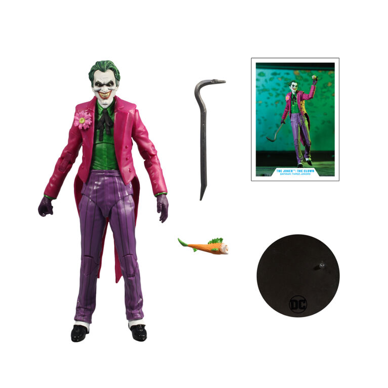 DC Multiverse - The Joker: Le Clown (Batman: Three Jokers Comics) Figurine