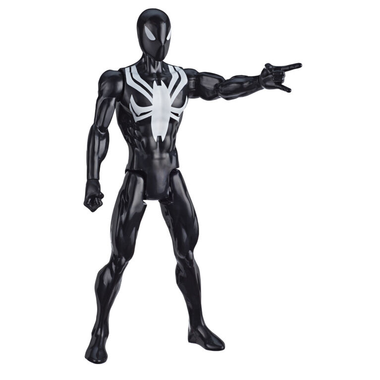 Marvel Spider-Man : Titan Hero Series Web Warriors - Black Suit Spider-Man
